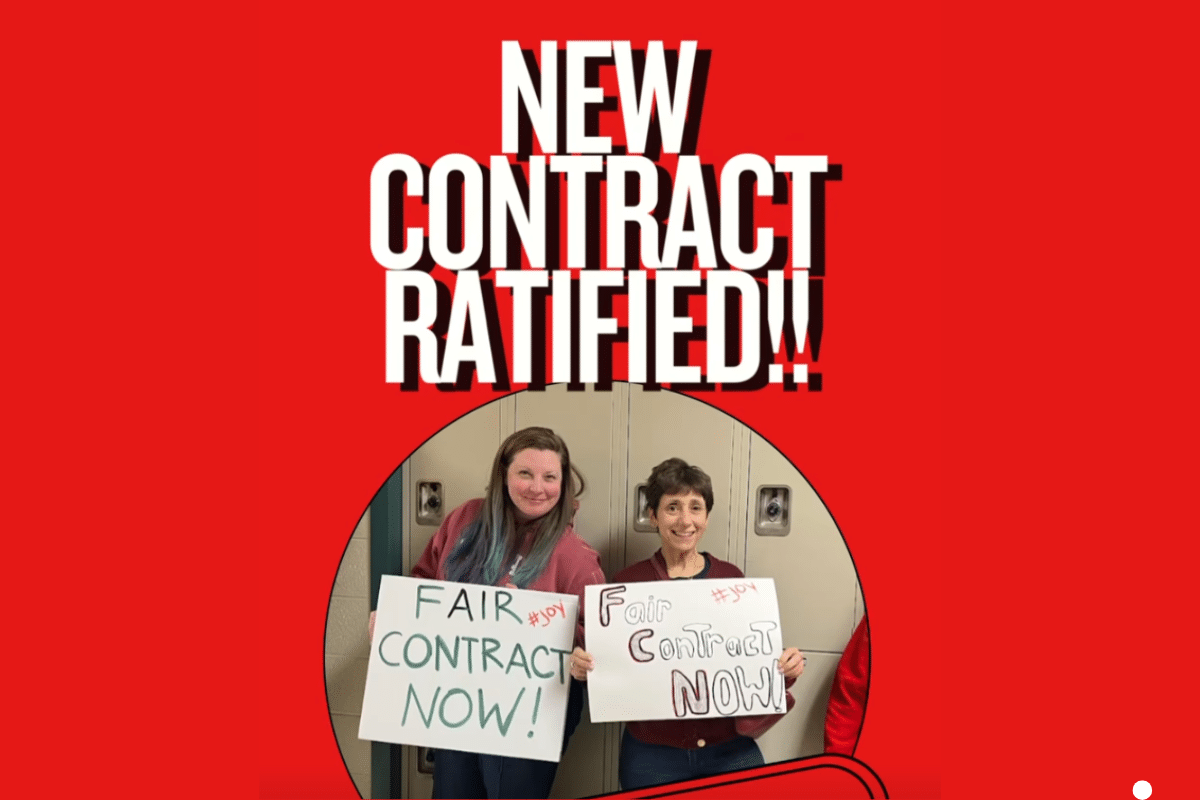 WEA reaches contract agreement for district’s union educators