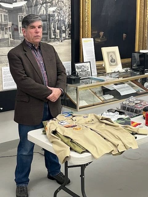 Robert Logan, president of the Waltham Friends of Scouting Inc. Photo by Steve Milmore