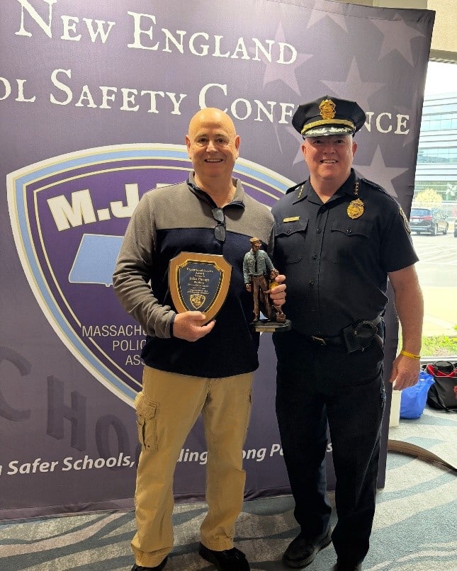 Waltham’s John Farago named Massachusetts School Resource Officer of the Year 