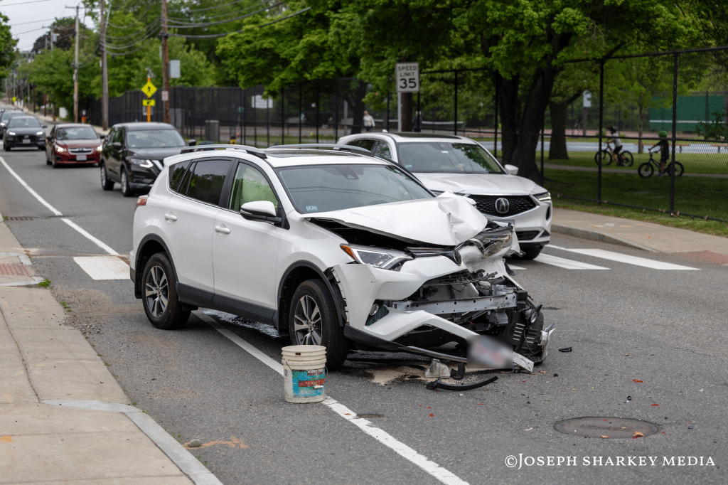 Waltham crews respond to two-car crash on Trapelo Road; one taken to ...