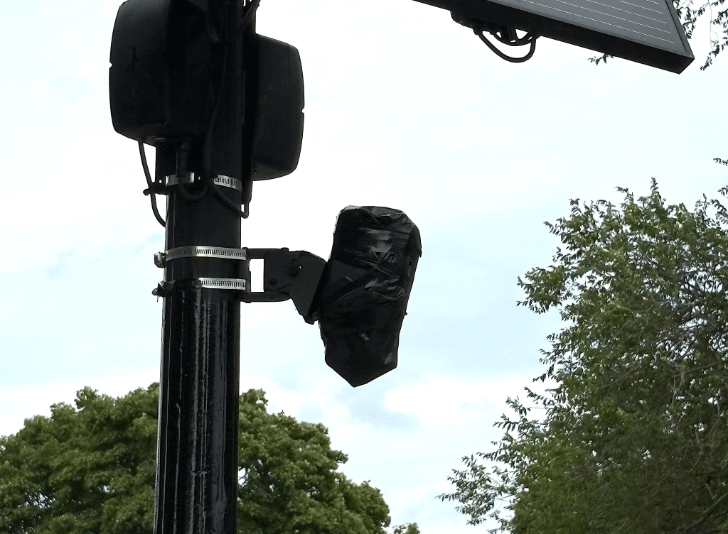 Flock cameras covered with bags per order of the mayor – Waltham Times
