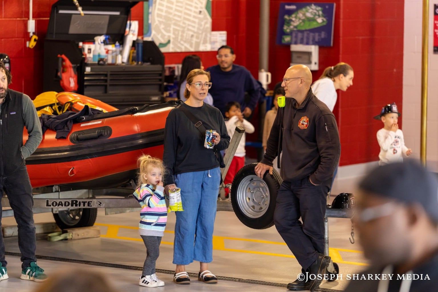 Waltham firefighters open Moody Street station for Fire Prevention Week ...